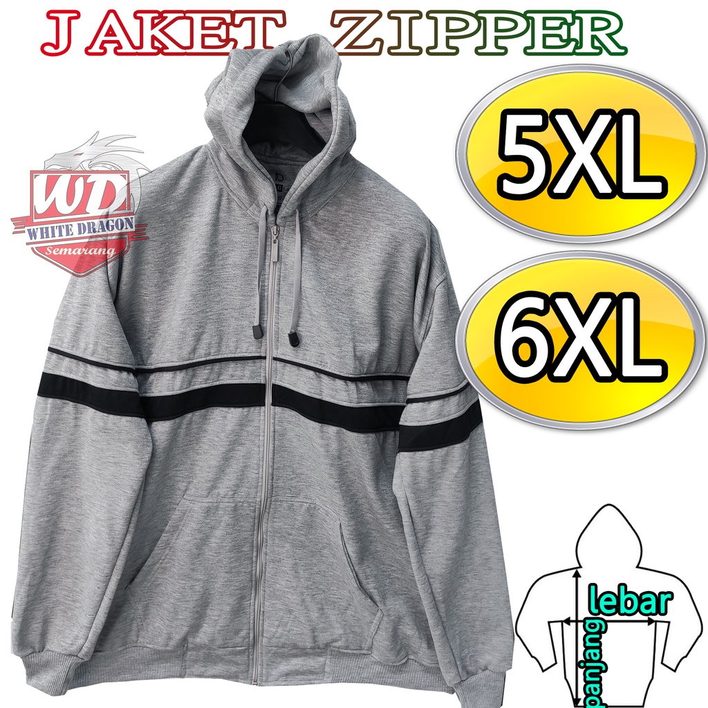 JACKET 5XL 6XL BIG SIZE JUMPER ZIPPER