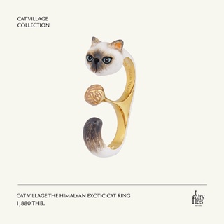 FAIRY TALES - Cat Ring แหวนรูปแมวและหาง ใส่สองนิ้ว