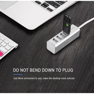 HOCO HB1/HB1A 4 Port USB HUB 5.0V เพิ่มช่องเสียบ USB สายยาว 80/100 เซ็นติเมตร USB 2.0