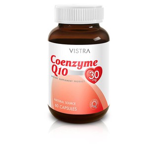 Vistra Coenzyme Q10 วิสตร้า โคเอนไซม์คิวเท็น