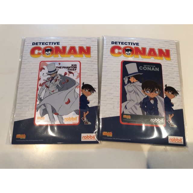 Set บัตรแรบบิท บัตร BTS DETECTIVE CONAN