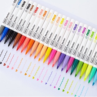 Monami fabric marker 470 I ปากกาเขียนผ้าแยกขายด้ามเดี่ยว