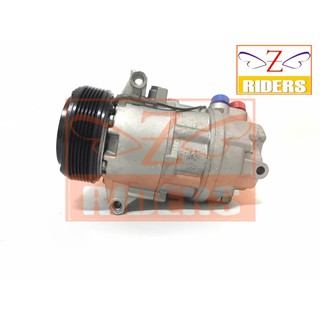 คอมแอร์ BMW E46 คอมคาลโซนิค แปะซ้าย (02035) คอมเพรสเซอร์ แอร์ บีเอ็ม Series3 M43 Calsonic Compressor