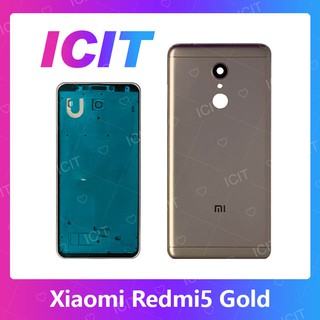 Xiaomi Redmi 5 อะไหล่บอดี้ เคสกลางพร้อมฝาหลัง Body For xiaomi redmi5 ICIT 2020