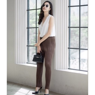 Miki Pleat Pants