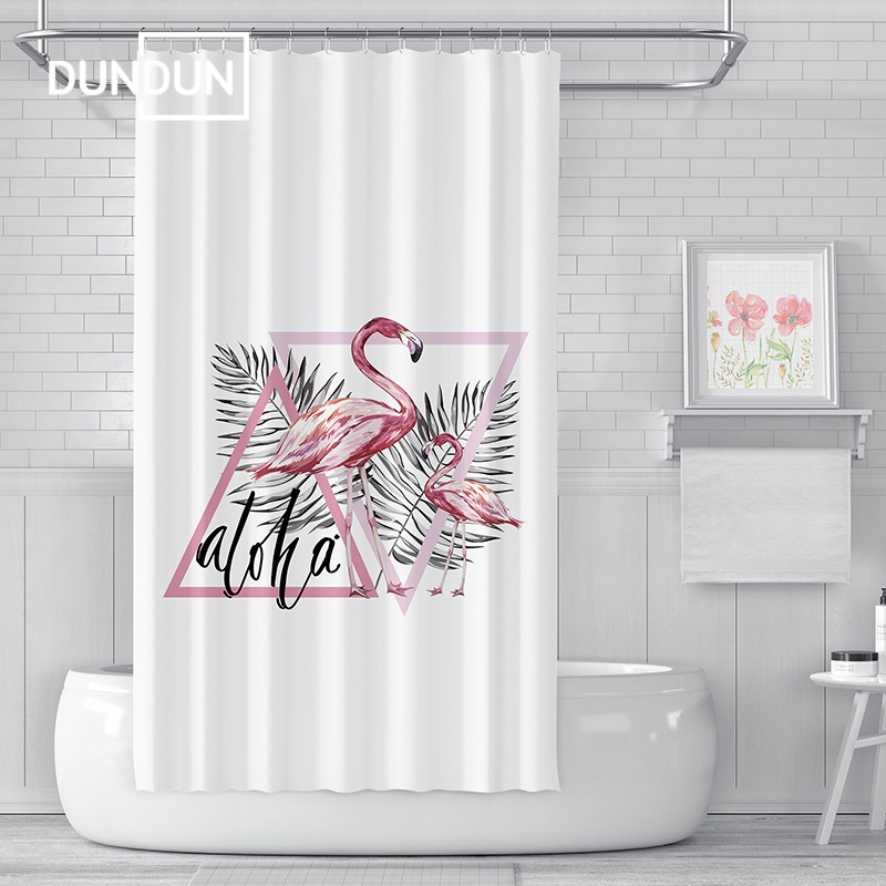 แนะนำ ผ้าม่าน ผ้าม่านอาบน้ำ โพลีเอสเตอร์ กระบองเพชร นกกระเรียน ลายกระต่าย ห้องอาบน้ำ ม่านแขวนกันน้ำ ตกแต่ง ผ้าม่านป้องกันเชื้อรา ราคาพิเศษ มีเก็บเงินปลายทาง