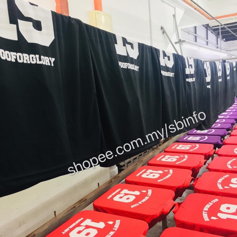 การพิมพ์ซิลค์สกรีน / Cetak Baju - Direct klang