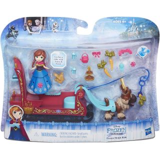 Disney Frozen Little Kingdom Frozen Sleigh Ride Princess Anna Doll รถม้าเจ้าหญิงแอนนาโฟรเซ่น