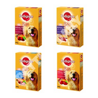 Pedigree เพดดิกรี อาหารสุนัขชนิดเม็ด สำหรับสุนัขโต มี 4 รสชาติ 500g.