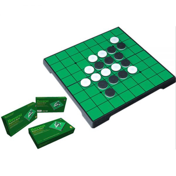 *ALM SHOP* Reversi Othello Board Chess Magnetic แบบพกพาพับ Wei Qi การศึกษาบ้านผู้ปกครองเด็กเกมครอบคร