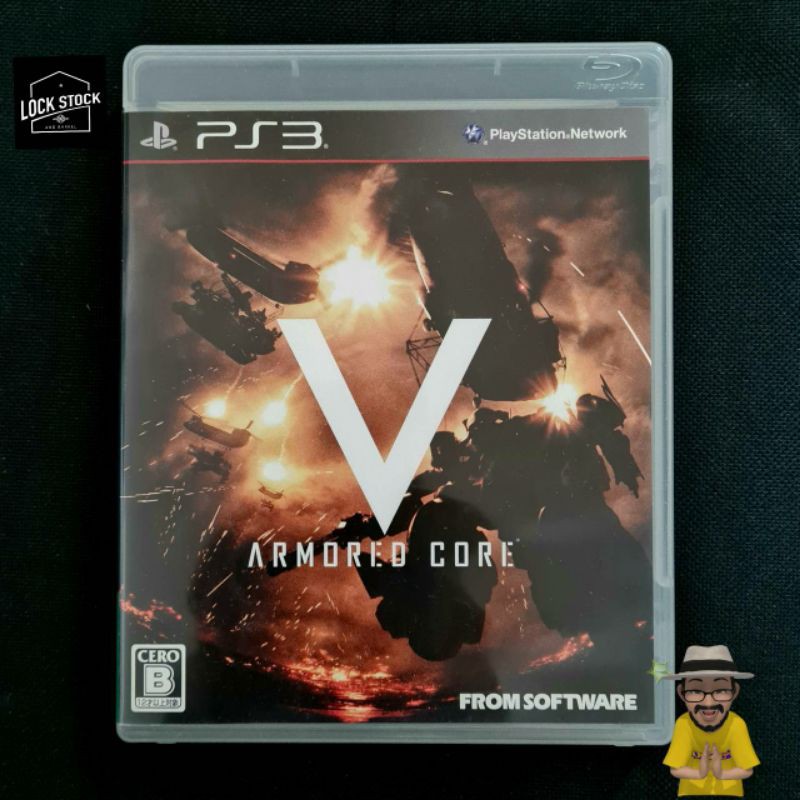 Armored Core V แผ่นเกมส์แท้ PS3 มือสอง