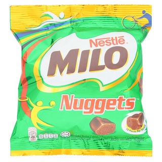 ราคาพิเศษ!! ไมโล นักเก็ตส์ ขนมหวานรสช็อกโกแลต 75กรัม Milo Nuggets Chocolate Flavoured Confectionery 75g