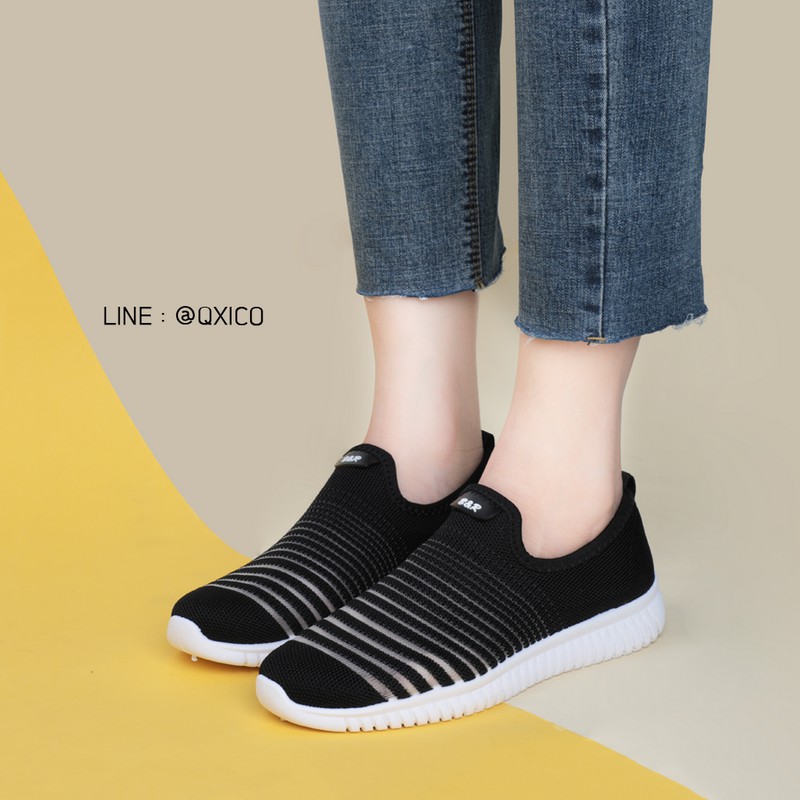 Qxico รุ่น QZ1056 รองเท้าผ้าใบ Hannah Shoes