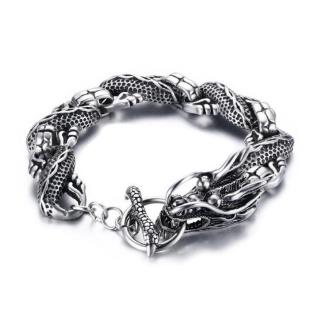 High Quality Vintage Dragon Chain Bracelet Punk Men Jewelry