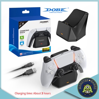 Dobe Charging Dock for PS5 (Dobe)(PS5 charging dock)(แท่นชาร์จจอย PS5)(แท่นชาร์จจอย PS5)(TP5-0586)