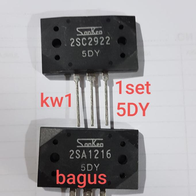 Sanken 2Sa1216 2Sc2922 5Dy A1216 C2922 1216 2922 ชุดเดิม