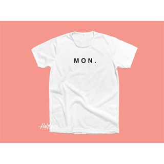 เสื้อยืดสกรีนลาย MON. Monday