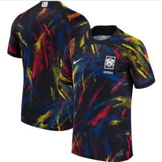 เสื้อกีฬาแขนสั้น ลายทีมชาติเกาหลี World Cup 2022 2023