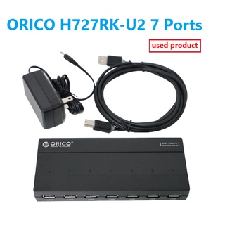 ORICO H727RK-U2 7Ports HUB usb ไฟเลี้ยง 5V2A มือสอง