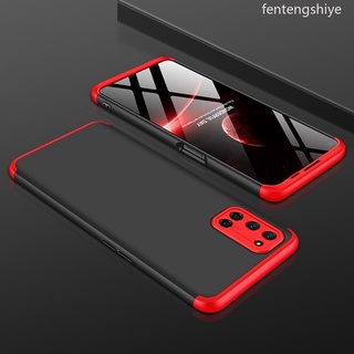 [พร้อมส่ง] เคสพลาสติก PC แข็ง กันกระแทก 360 สําหรับ OPPO A92 A71 A72 A52 A32 2020 A12 A11K