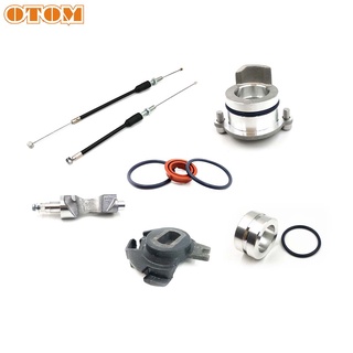 OTOM Motorcycle Control Valve Repair Parts Guide Peg Switch Bracing Wire Aluminium Bar Bushing Sealing For YAMAHA DT230