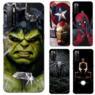 เคสโทรศัพท์มือถือลาย Marvel Super Hero สําหรับ Tecno Pouvoir 4 Lc7 4 Pro Lc8