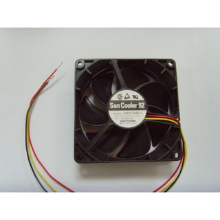 9A0912H4011 9A0912H401 New Original For sanyo 9cm 9225 12V 0.21A 3wire Cooling Fan 92*92*25MM