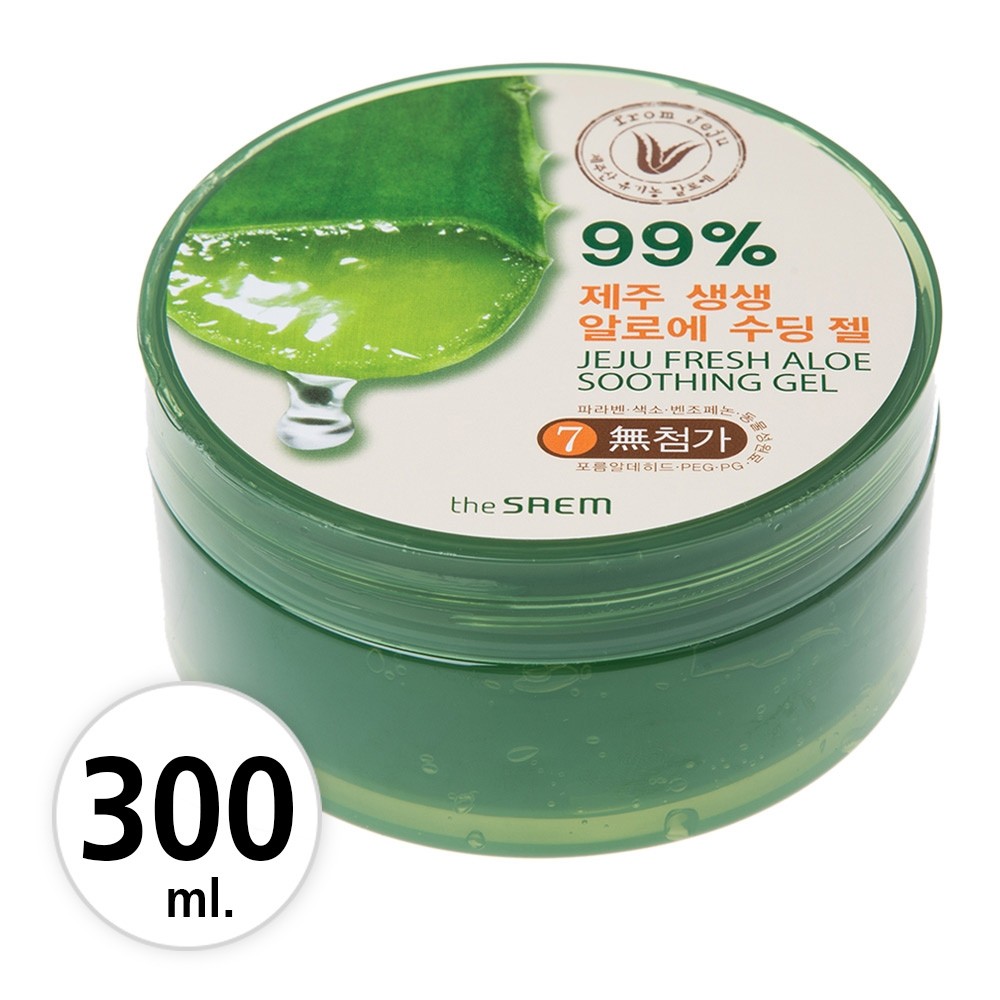 The Saem Jeju Fresh Aloe Soothing Gel 99% ขนาด 300 ml. | Shopee Thailand