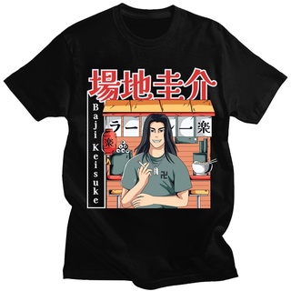 ราคาต่ำสุด!!เสื้อยืด พิมพ์ลายอนิเมะ Tokyo Revengers Hot Manga Cool Baji Keisuke แฟชั่นสตรีทS-3XL