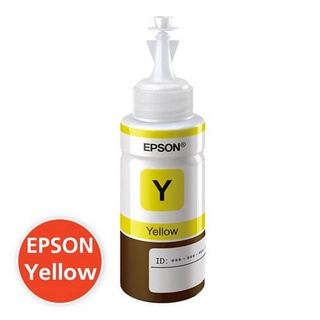 Epson T6644Y (CT13T664400) หมึกแท้ สีเหลือง   ไม่มีกล่อง ใช้กับพริ้นเตอร์อิงค์เจ็ท เอปสัน L100/ 110/ 120/ 200/ 210/ 220/