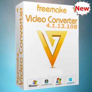 Freemake Video Converter v4.1.13.108 (Pre-Activated) ตัวเต็ม ถาวร โปรแกรม แปลงไฟล์วิดีโอ โหลด Youtube  ติดตั้งง่าย