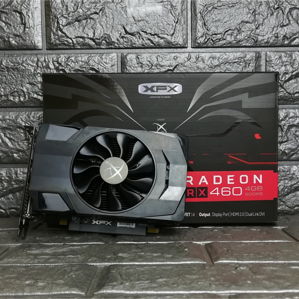 ⚡️การ์ดจอ Radeon RX460 4GB GDDR5 XFX