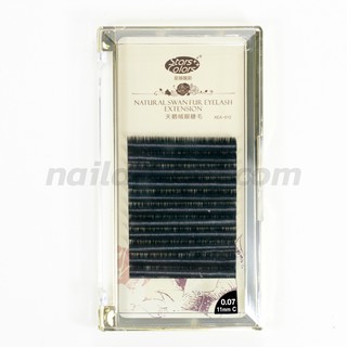 ขนตาขนหงส์ ขนาด 0.07-C 11mm.
