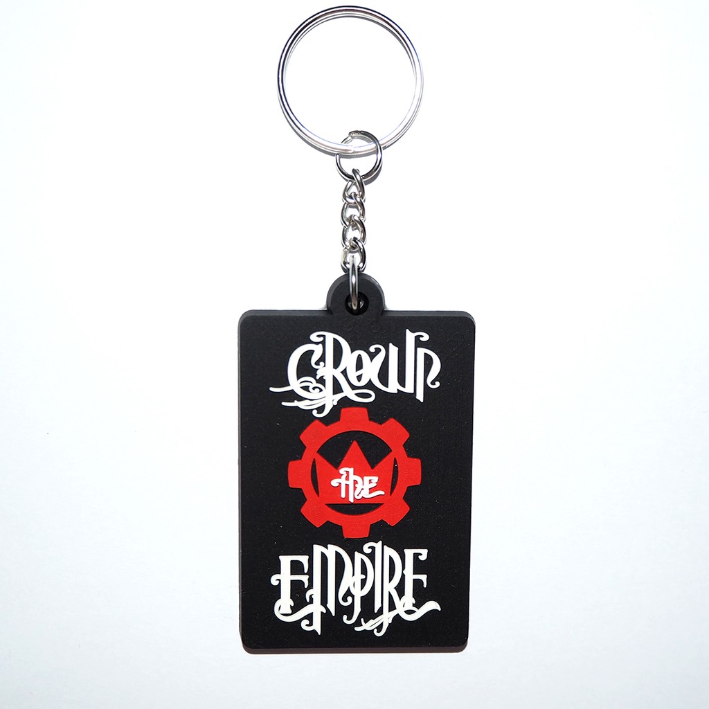 พวงกุญแจยาง Crown the Empire