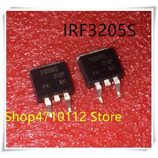 ชิ้นส่วนอิเล็กทรอนิกส์ Irf 3205 S Irf 3205 S F 3205 S F 3205 Smd To - 263 110 A 55v Mos Ic 10 ชิ้น