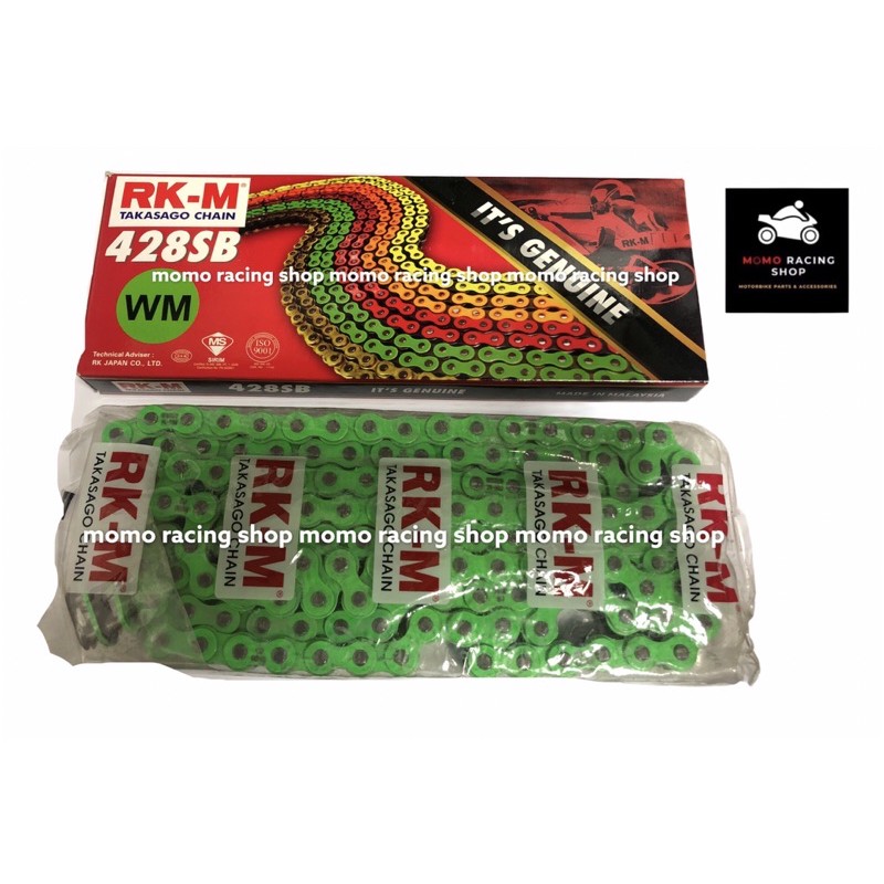 โซ่สี RKM 428SB*****