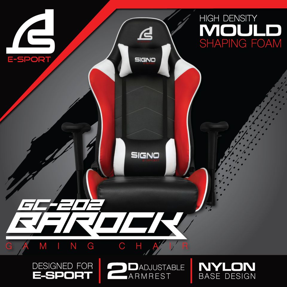 เก้าอี้เกมมิ่ง SIGNO E-Sport BAROCK GC-202 Gaming Chair