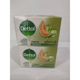 สบู่ Dettol เดทตอล สบู่ก้อน สูตรแอนตี้แบคทีเรีย ปกป้องกลิ่นกาย  ก้อนละ65 กรัม (แพ็ค 4 ก้อน)มี 6 สูตรให้เลือก