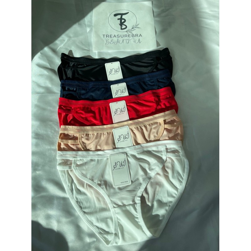 กางเกงในลูกไม้  เซ็กซี่  (174#)กางเกงชั้นในผ้าลื่น  กางเกงในบิกินี่ลูกไม้  ใส่สบายสำหรับสตรี