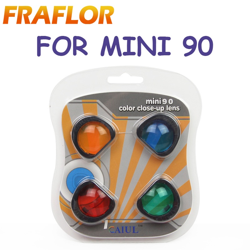 4 PCS Close up Lens Colorful Color Filter Mirror for Fujifilm Instax ...