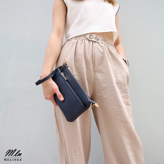 &lt;15%เงินคืน 15CCBSEPW3&gt;MLN bags กระเป๋าคล้องมือ กระเป๋าสะพายข้างผู้หญิง รุ่นCarole มีสายสะพายยาว