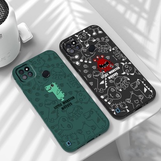 เคสซิลิโคนนิ่ม ลาย Little Monster สําหรับ Tecno Spark 7 Pro 6 GO 5 Air Techno Camon 18 18P 16 se