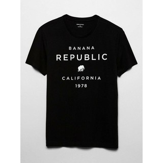 BANANA REPUBLIC เสื้อยืดแขนสั้น คอกลม พิมพ์ลายกล้วย สไตล์ฮิปฮอป โมเดิร์น สําหรับผู้ชายS-5XL