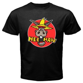 เสื้อผ้าผชเสื้อยืด พิมพ์ลายโลโก้ Hee Haw National Show สําหรับผู้ชายS-5XL