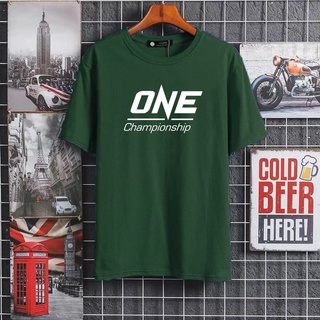 One CHAMPIONSHIP เสื้อยืดลําลอง ผ้าฝ้าย แขนสั้น พรีเมี่ยม สําหรับผู้ชาย 30s Distro