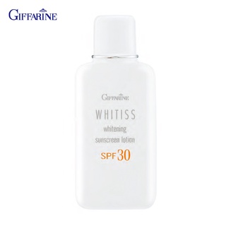 กิฟฟารีน Giffarine ไวทิสส์ โลชั่นกันแดด Whitiss Whitening Sunscreen Lotion SPF 30 80 ml 10521