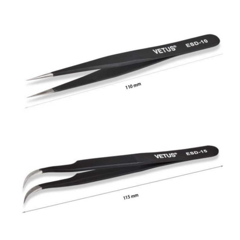 แหนบ​ Vetus​ สแตนเลสแท้​100% แหนบถอนขนรังนก​ มาตรฐาน​สวิสเซอร์แลนด์​ ปลายแหลม​ ปลายงอ​ ปลายตัด​ คีมถอนขนรังนก​ - รูปที่ 3