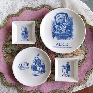 ชุดจานเซรามิค The Macmillion Alice 4ใบ