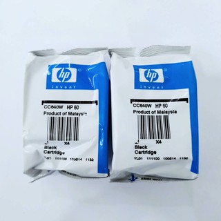 ตลับหมึก HP 60BK สีดำ (ของแท้ No Box ไม่รับเปลี่ยนคืน)