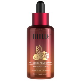 MILLE เซรั่มถั่งเช่า Rose Cordy Pomegranate Booster Serum 50 ML.